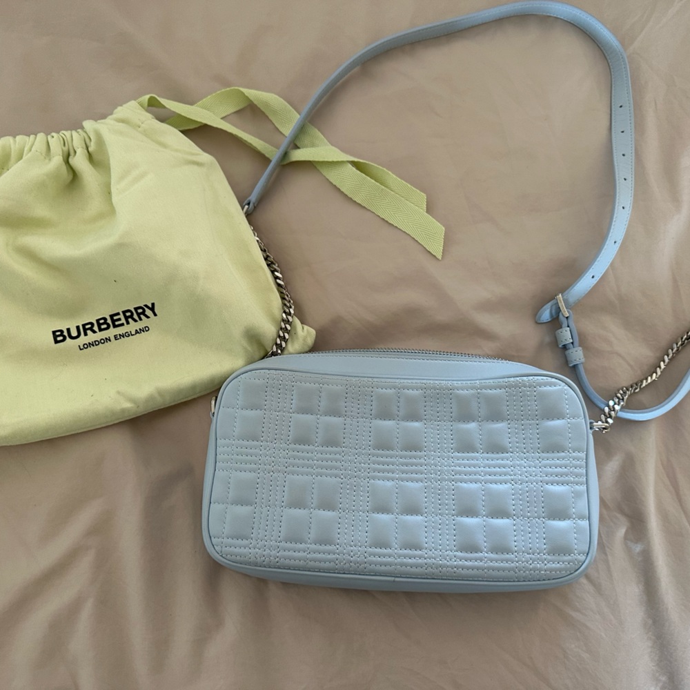 Burberry Blue Crossbody Bag (includes dust bag) - Picture 2 of 3